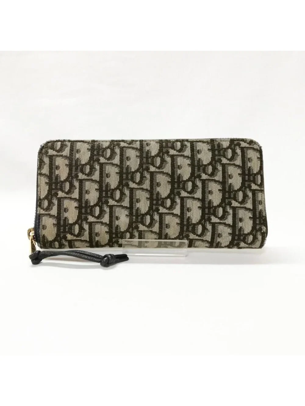 Dior Zip Up Round Wallet